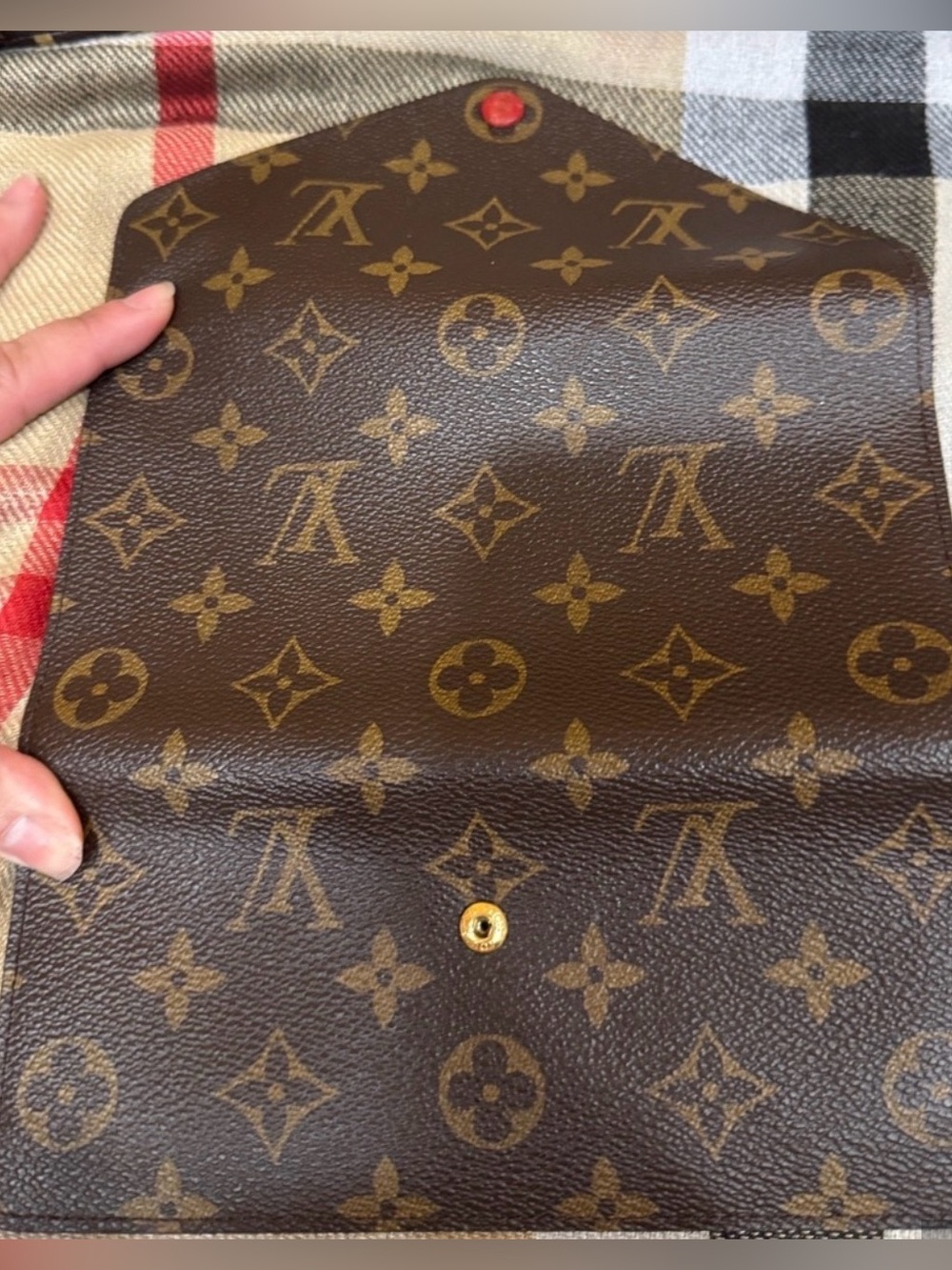 Louis Vuitton Monogram Large Leather Wallet
